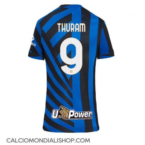 Maglie da calcio Inter Milan Marcus Thuram #9 Prima Maglia Femminile 2024-25 Manica Corta